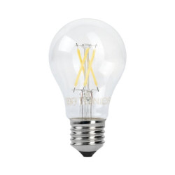 Ampoule LED A60 4W E27 2700k filament blanc chaud professionnelle pas cher Optonica
