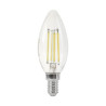 Ampoule Bougie LED C35 FILAMENT E14 Blanc Neutre 4500K 6W pas cher 