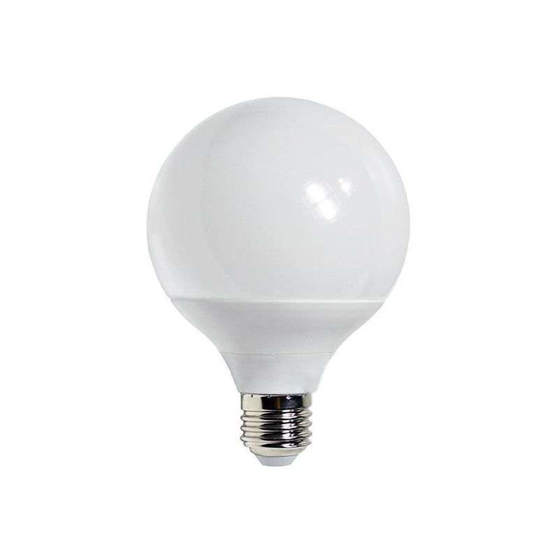 Ampoule LED Plastique G95 5 Ans de Garantie E27 Blanc Froid 6000K 12W pas cher 