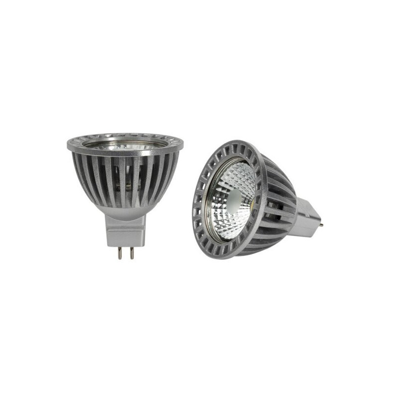 Ampoule LED Spot MR16 50° GU5.3 Blanc Neutre 4500K 6W pas cher 